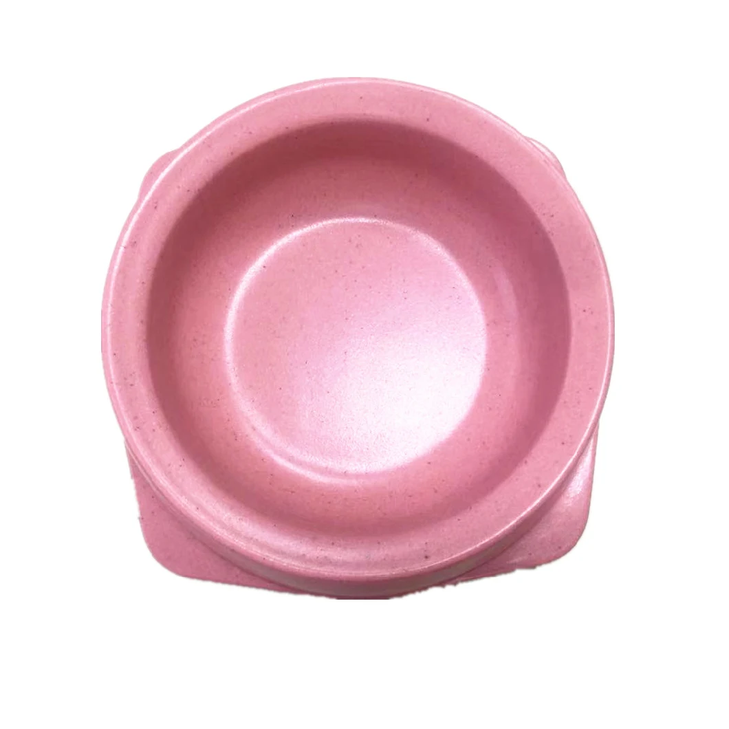 Environmental Health Plastic Safe Non-Toxic Shop Pet Single Round Bowl Easy Cleaning Pet Bowl for Dog and Cat