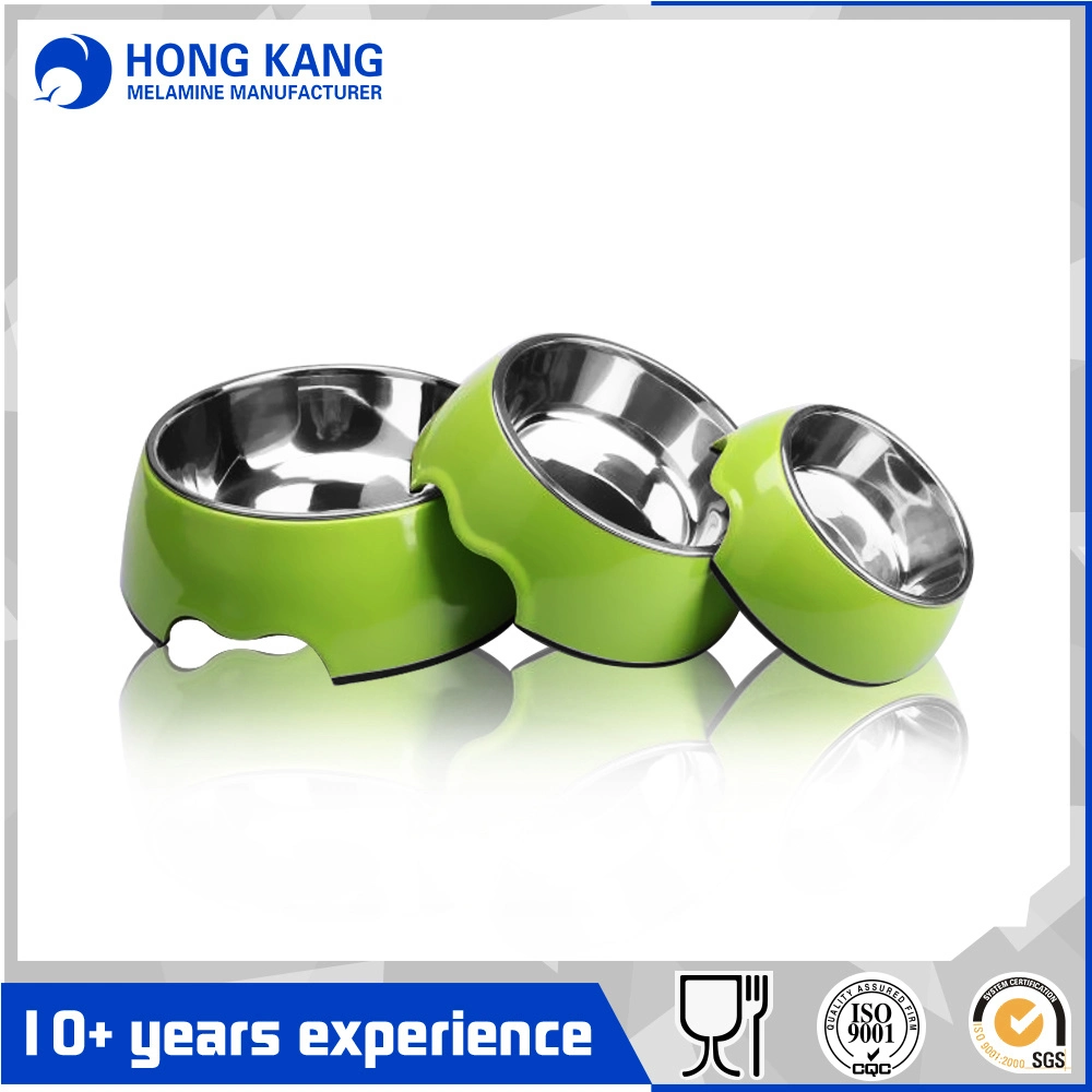 Customize Eco-Friendly Melamine Punch Cat Pet Dog Bowl