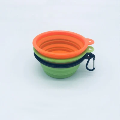 Durable Portable Pet Cat Dog Feeding Bowl for Traveling